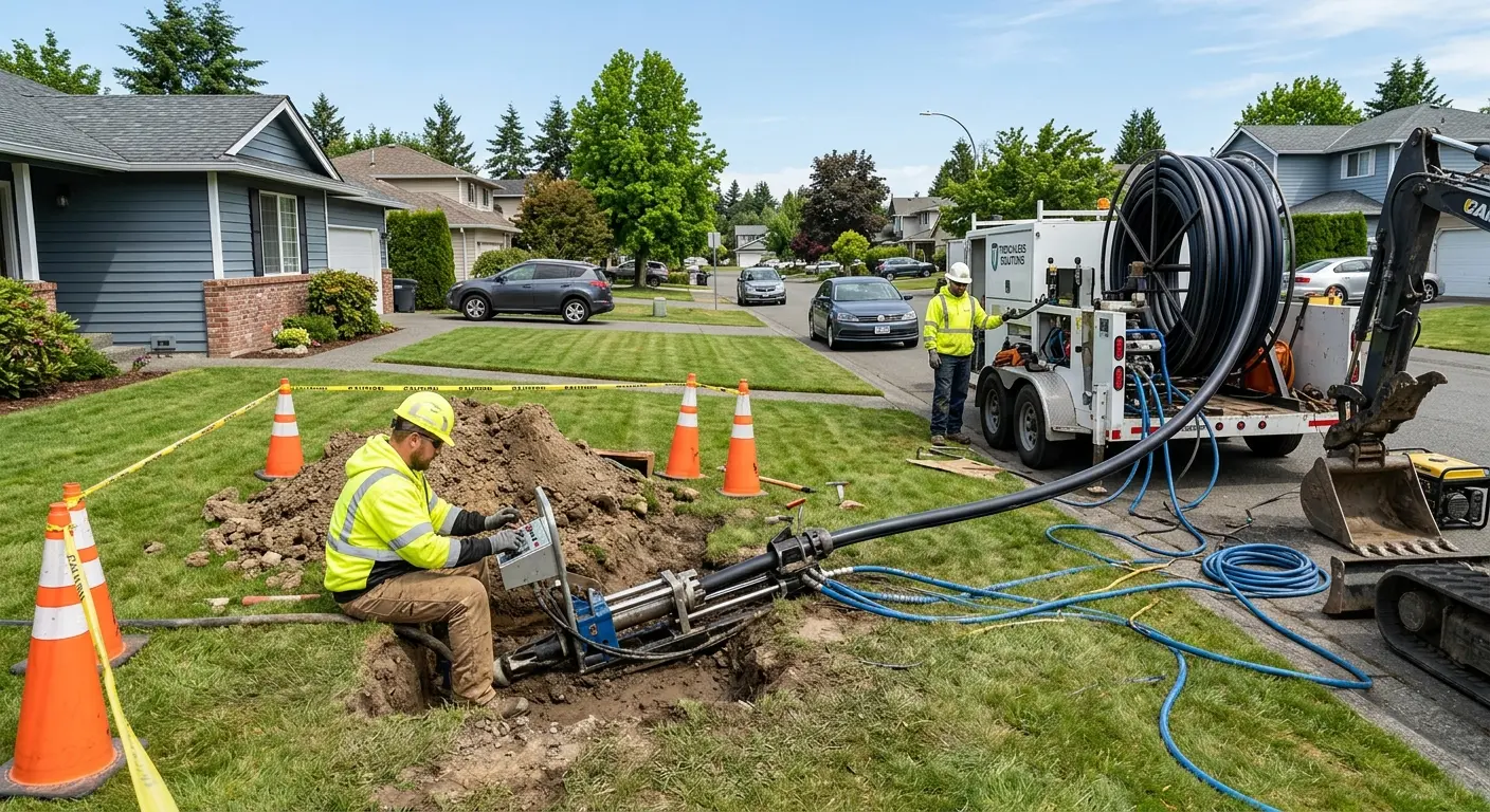 Sewer Line Replacement in Williston, ND